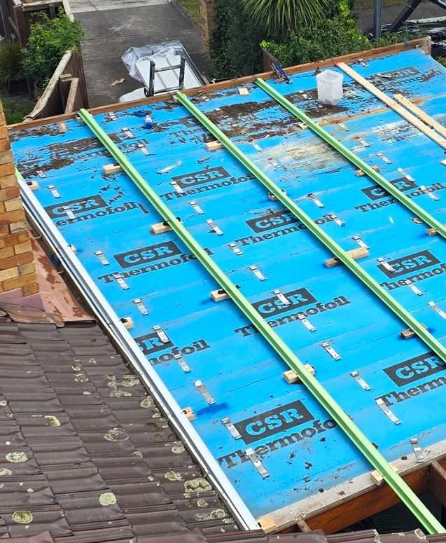 Professional Roof Installation on Residential Property in Melbourne