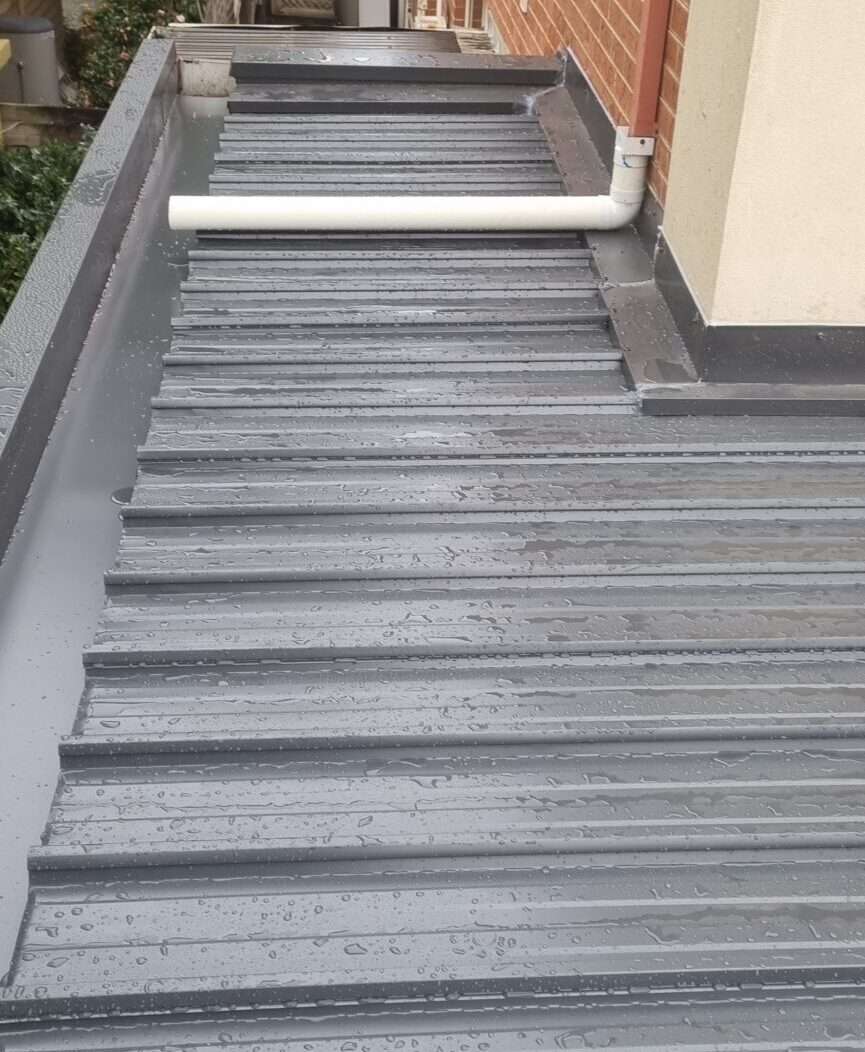 Roof Restoration Project Showcasing Tile Replacement in Melbourne